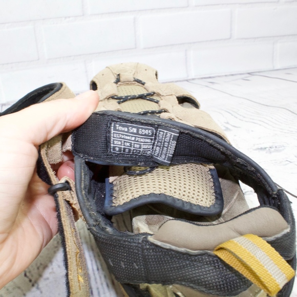Teva Tan Suede Sport Sandals Size 9 - Picture 7 of 8